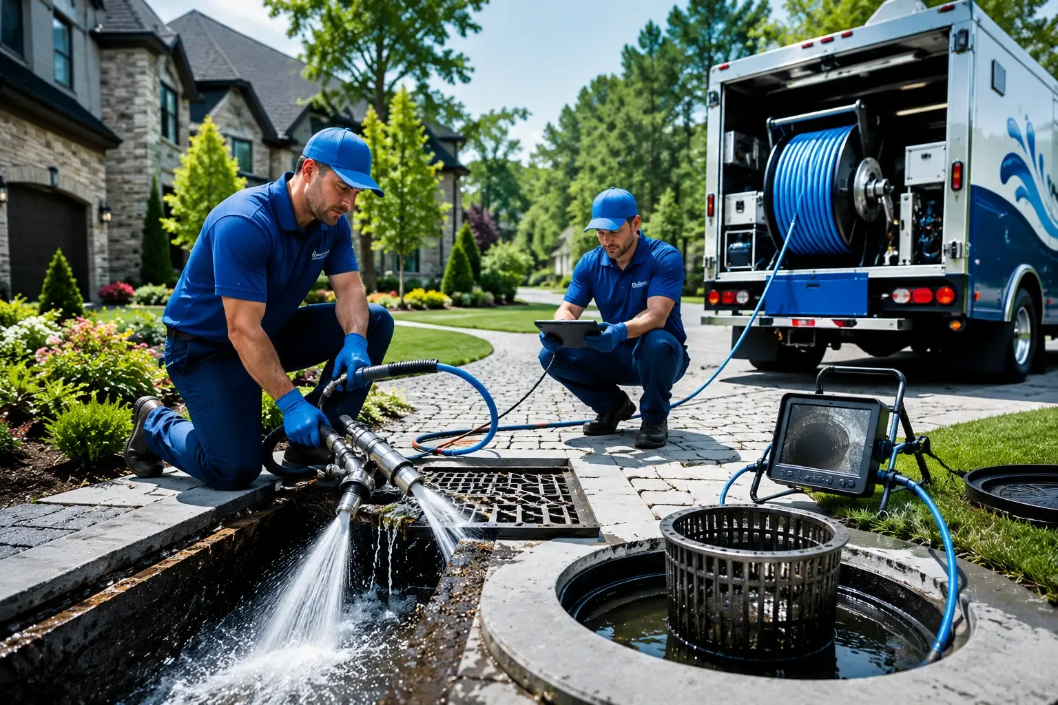 Local outdoor drain cleaning professionals in Hooper, UT